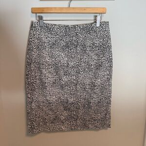 Banana Republic Patterned Pencil Skirt